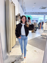 Bomberjacke Basic Braun