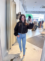 Bomberjacke Basic Braun