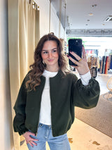 Bomberjacke Basic Olive