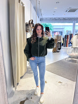 Bomberjacke Basic Olive