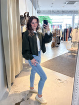 Bomberjacke Basic Olive