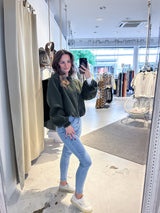 Bomberjacke Basic Olive