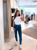 Skinny Jeans Dunkelblau