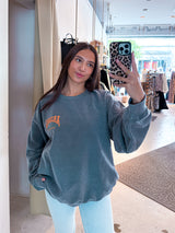 Arizona Crew Neck Dunkelgrau