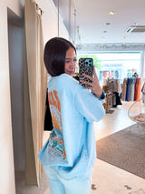 Arizona Crew Neck Hellblau