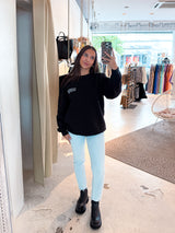 Espresso Martini Crew Neck Schwarz