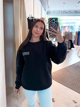 Espresso Martini Crew Neck Schwarz