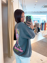 You Are Enough Crew Neck Dunkelgrau