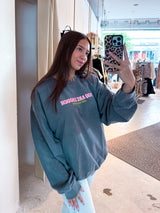 You Are Enough Crew Neck Dunkelgrau