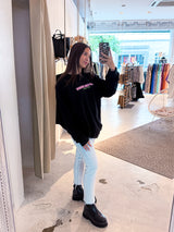 You Are Enough Crew Neck Schwarz