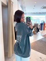 Espresso Martini Crew Neck Dunkelgrau