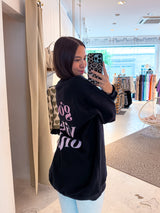 Good Vibes Only Crew Neck Schwarz