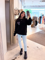 Good Vibes Only Crew Neck Schwarz