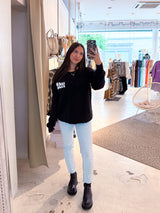 Good Vibes Crew Neck Schwarz