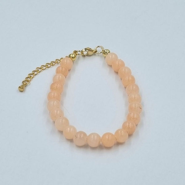 Beads By Brown Armband mit Perlen Light Peach