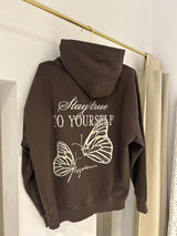 Beja Oversized Hoodie Washed Walnut Brown