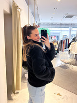 Georgia Teddy Puffer Jacket Schwarz