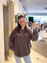 Dog Mum Crew Neck Braun