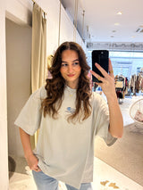 Trakai Heavy Oversized Tee Washed Fog Grey
