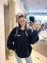 Dog Mum Crew Neck Schwarz