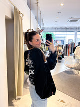 Dog Mum Crew Neck Schwarz