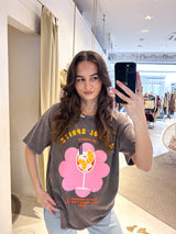 Aperol Tee Dunkelgrau