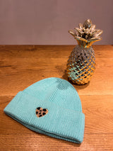 Beanie mit Herz Mint