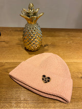 Beanie mit Herz Rosa