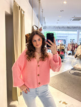 Strickjacke Rosa