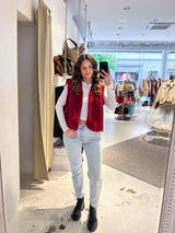 Teddy Weste 2.0 Weinrot