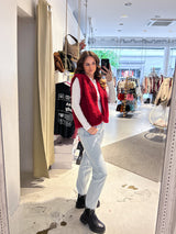 Teddy Weste 2.0 Weinrot