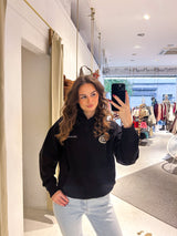 Guarda Oversized Hoodie Washed Black