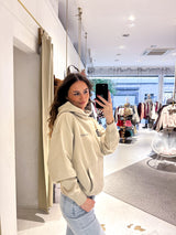 Guarda Oversized Hoodie Washed Cozy Beige