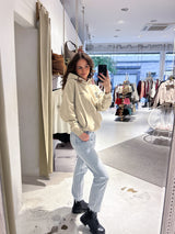 Guarda Oversized Hoodie Washed Cozy Beige