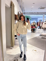 Beja Oversized Hoodie Washed Cozy Beige