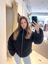 Laja Teddy Jacket Schwarz