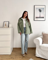 Cord Overshirt Olive