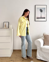 Cord Overshirt Gelb