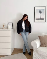 Another Bomber Jacket Schwarz
