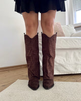Cowboy Stiefel Snake Braun