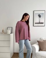 Longsleeve Creative my Service Weinrot
