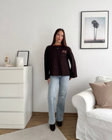 Longsleeve Creative my Service Rost/Braun