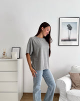 T-Shirt Basic Grau