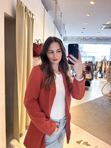Oversized Blazer Basic Apricot