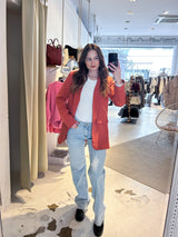 Oversized Blazer Basic Apricot