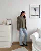 Longsleeve Always Late Olive