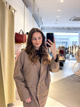 Oversized Blazer Taupe