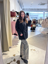 Oversized Blazer Schwarz