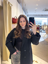 Oversized Blazer Schwarz
