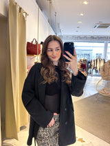 Oversized Blazer Schwarz